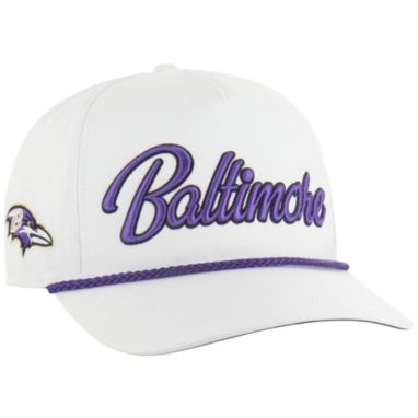 sorry, '47 Adult Baltimore Ravens White Overhand Hitch Adjustable Hat is currently out of stock