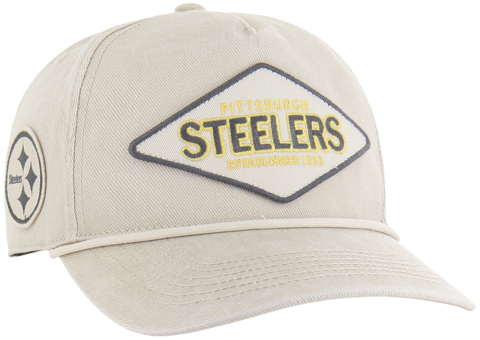 '47 Adult Pittsburgh Steelers Mojave Cairn Hitch Adjustable Hat product image