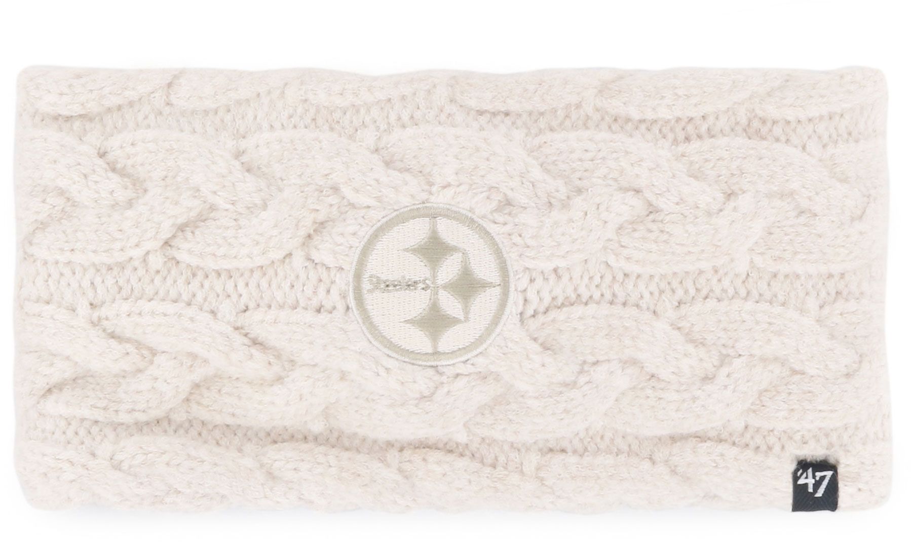 '47 Adult Pittsburgh Steelers Natural Latte Headband product image