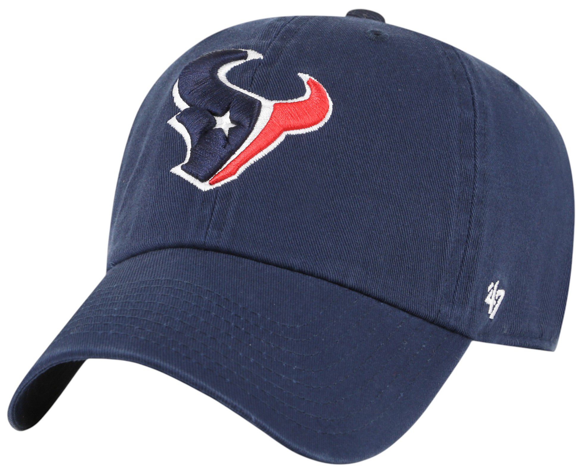 '47 Adult Houston Texans Navy Clean Up Adjustable Hat product image