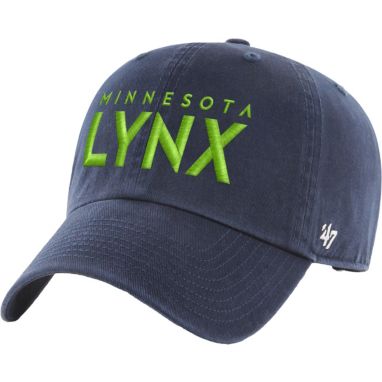 sorry, '47 Adult Minnesota Lynx Navy Script Wordmark Clean Up Adjustable Hat is currently out of stock