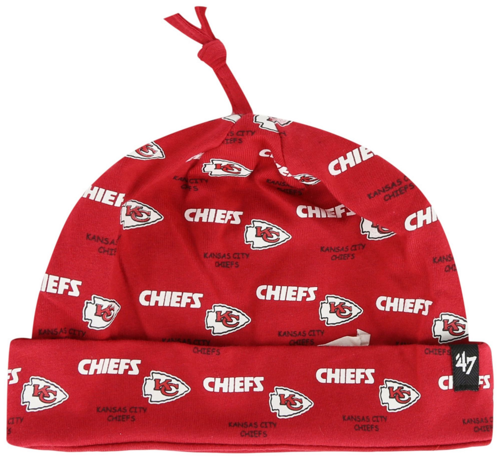 '47 Infant Kansas City Chiefs Red Jersey Knit Hat product image
