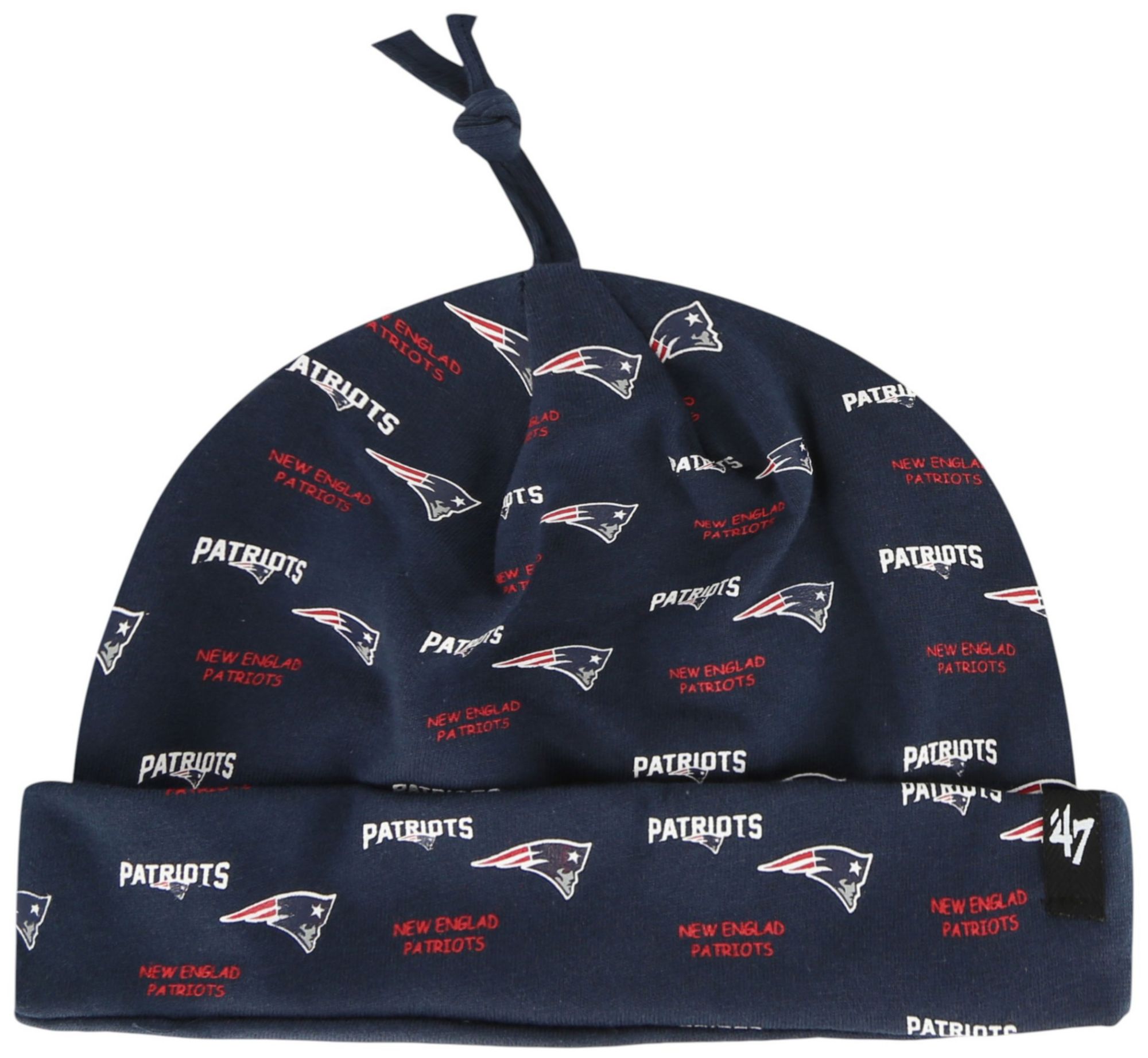 '47 Infant New England Patriots Navy Jersey Knit Hat product image