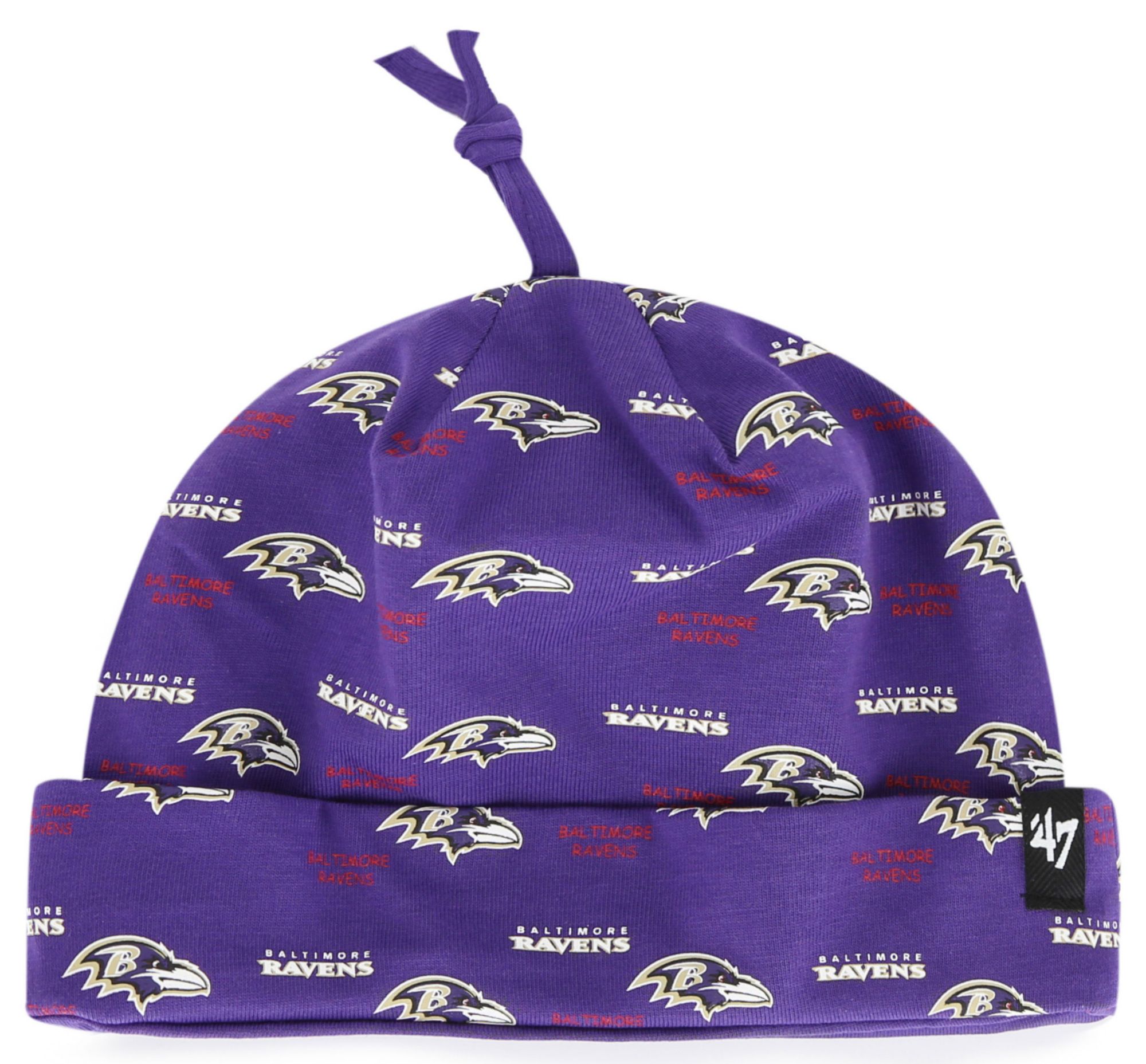 '47 Infant Baltimore Ravens Purple Jersey Knit Hat product image