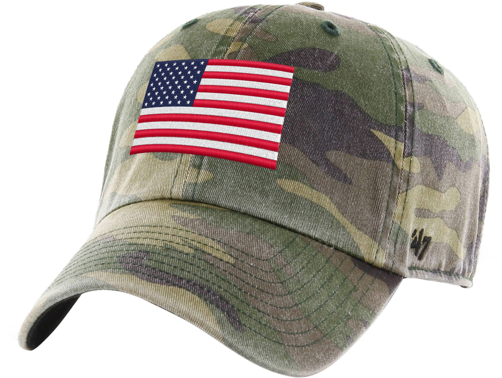 '47 Men's Americana Multicolor Clean Up Adjustable Hat product image