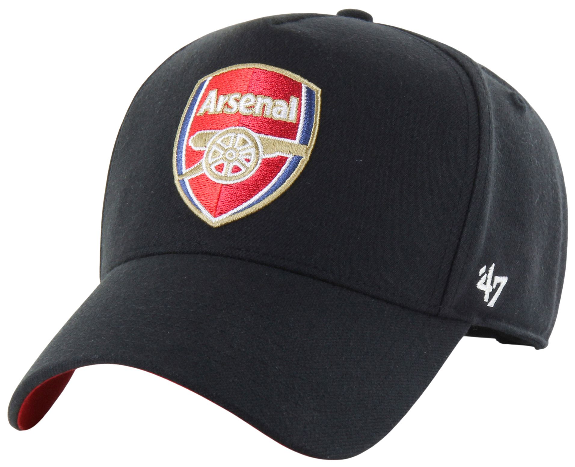 '47 Men's Arsenal FC Black Offside Clean Up Adjustable Hat product image