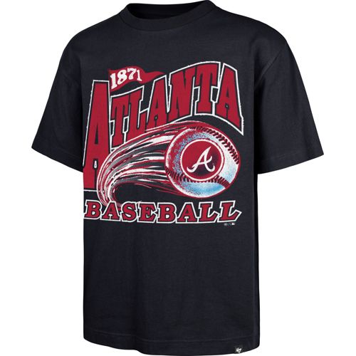 47 Men's Atlanta Braves Navy Chrometown Foundation T-Shirt