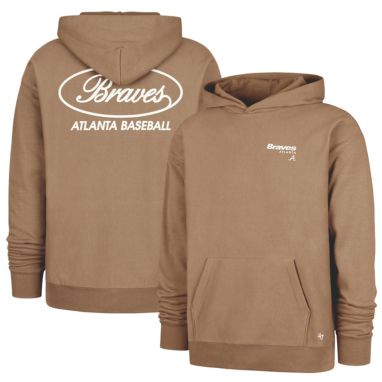 sorry, '47 Men's Atlanta Braves Tan Triple Double Foundation Pullover Hoodie is currently out of stock