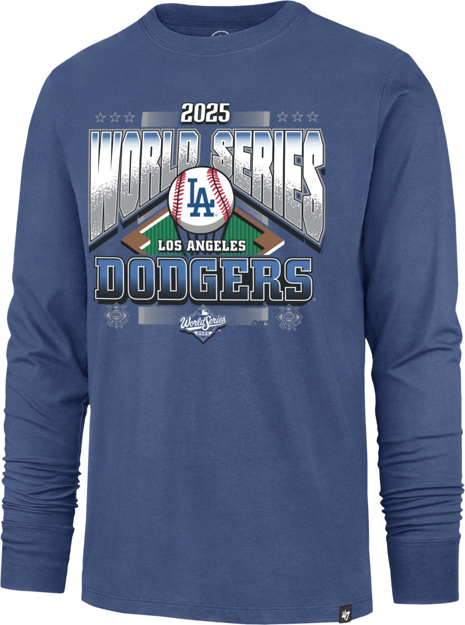 '47 Men's Los Angeles Dodgers 2025 World Series Bound Franklin Long Sleeve T-Shirt product image