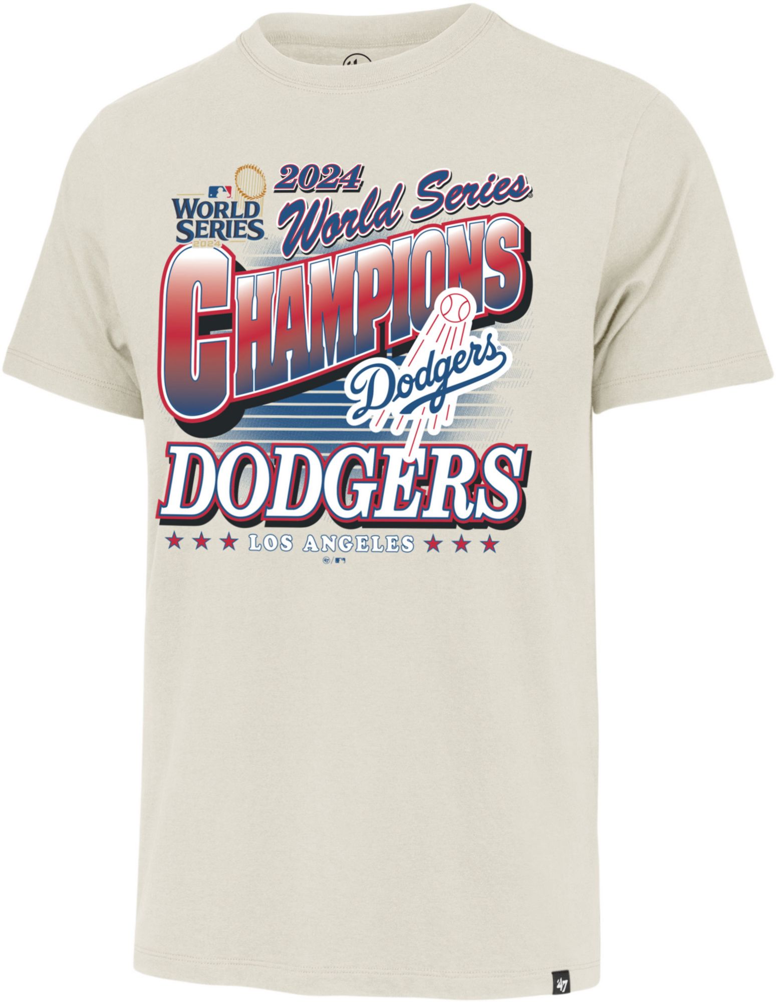 '47 Men's Los Angeles Dodgers Dune Coop World Series Franklin T-Shirt product image