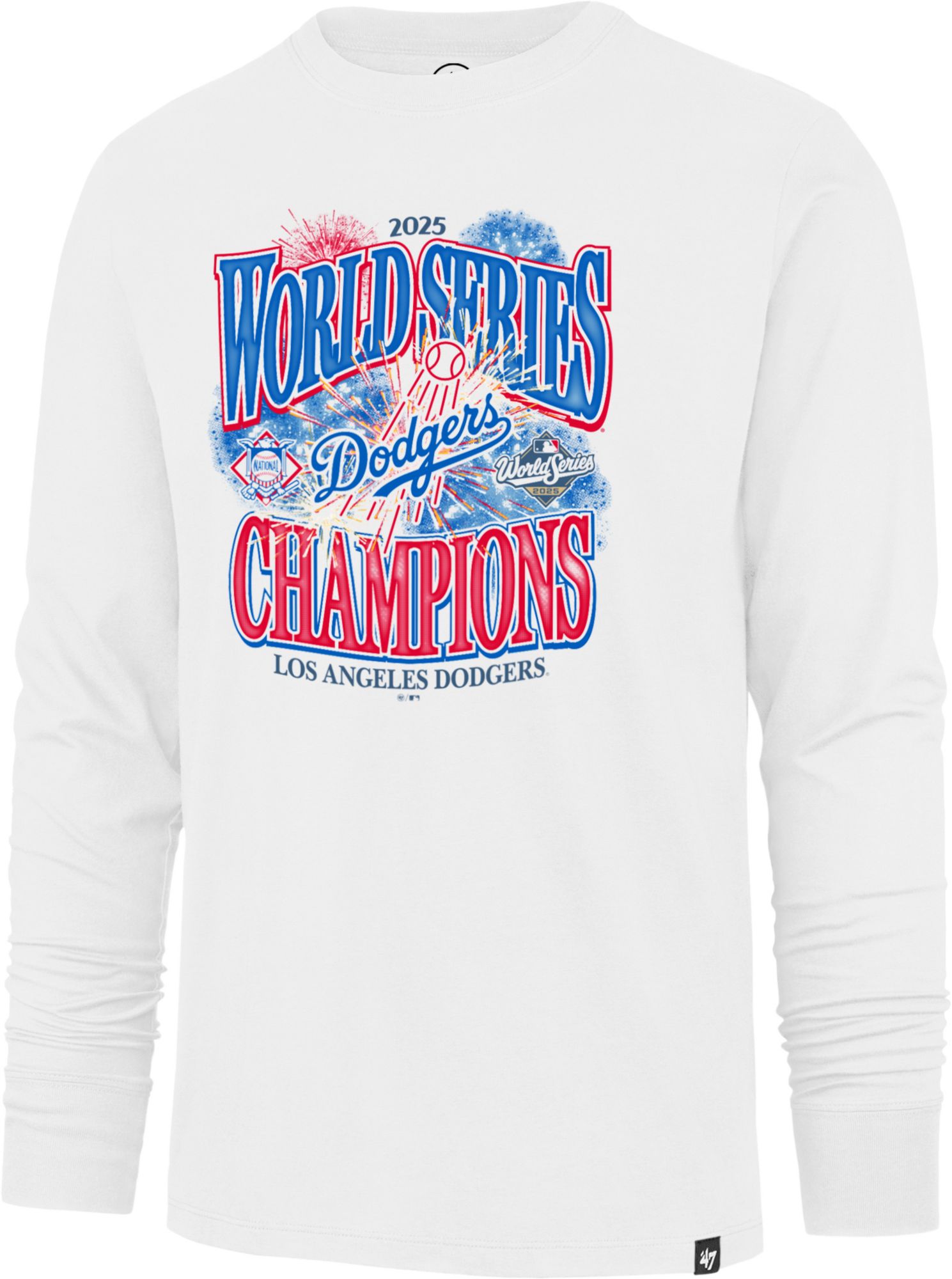 '47 Men's Los Angeles Dodgers 2025 World Series Champions Franklin Long Sleeve T-Shirt product image