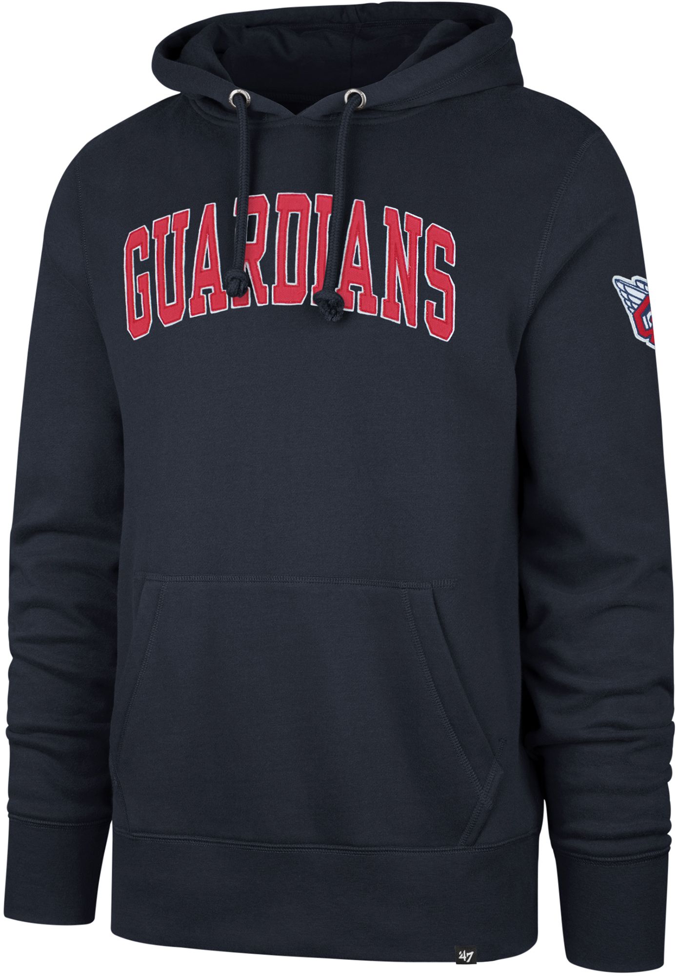 '47 Men's Cleveland Guardians Navy Harris Scrimage Hoodie product image
