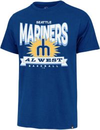 47 Men's Seattle Mariners Blue Cooperstown Twelve Six Franklin T