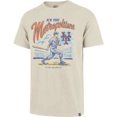 sorry, '47 Men's New York Mets Tan Cooperstown Scrum T-Shirt is currently out of stock