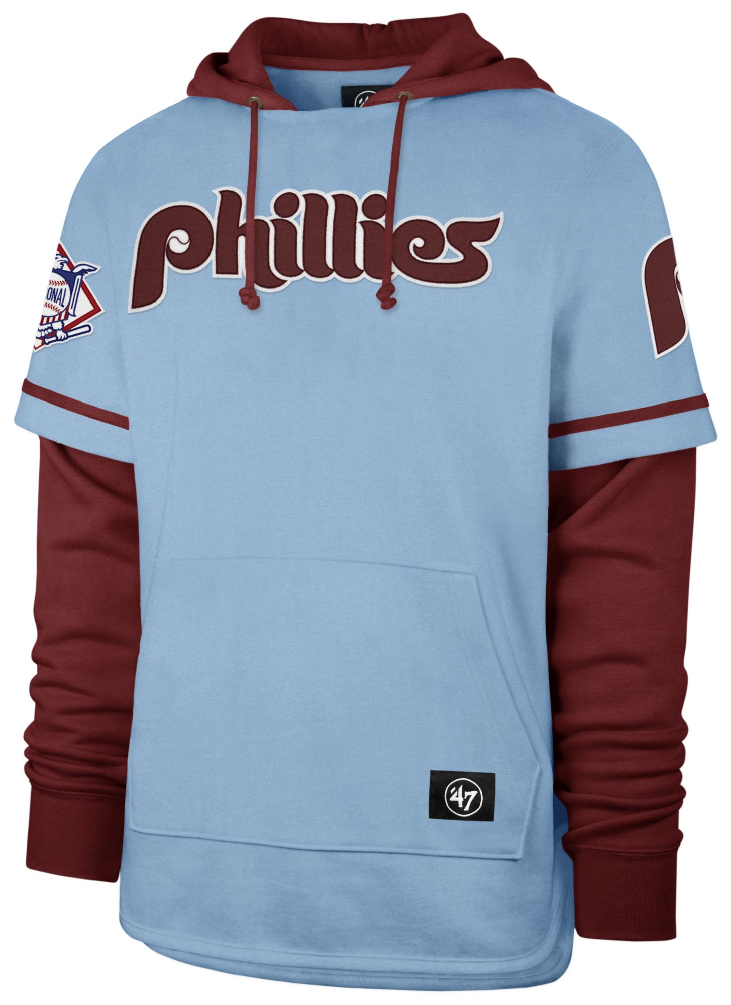 '47 Adult Philadelphia Phillies Navy Trifecta Hoodie product image