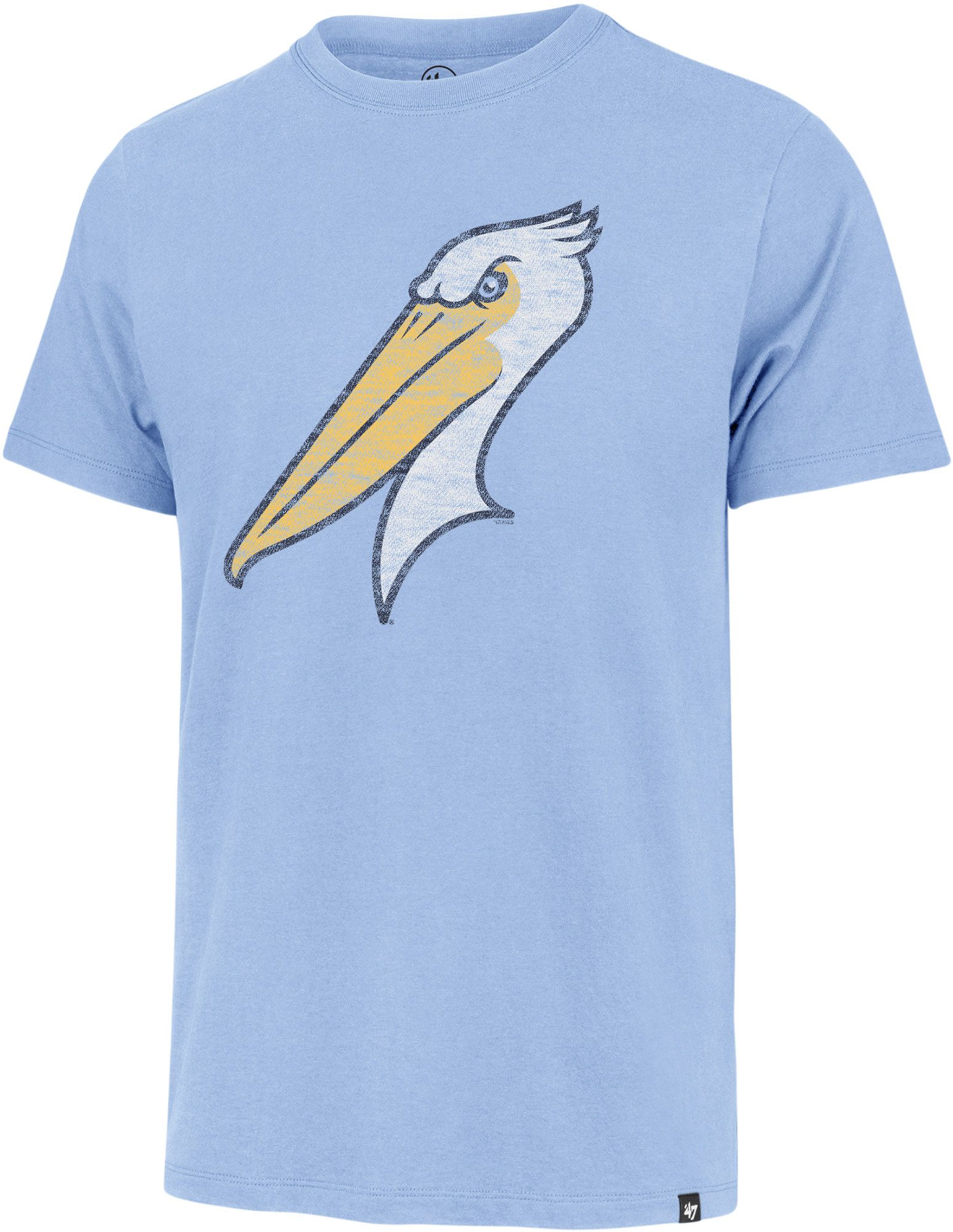 '47 Men's Myrtle Beach Pelicans Light Blue Premier Franklin T-Shirt product image