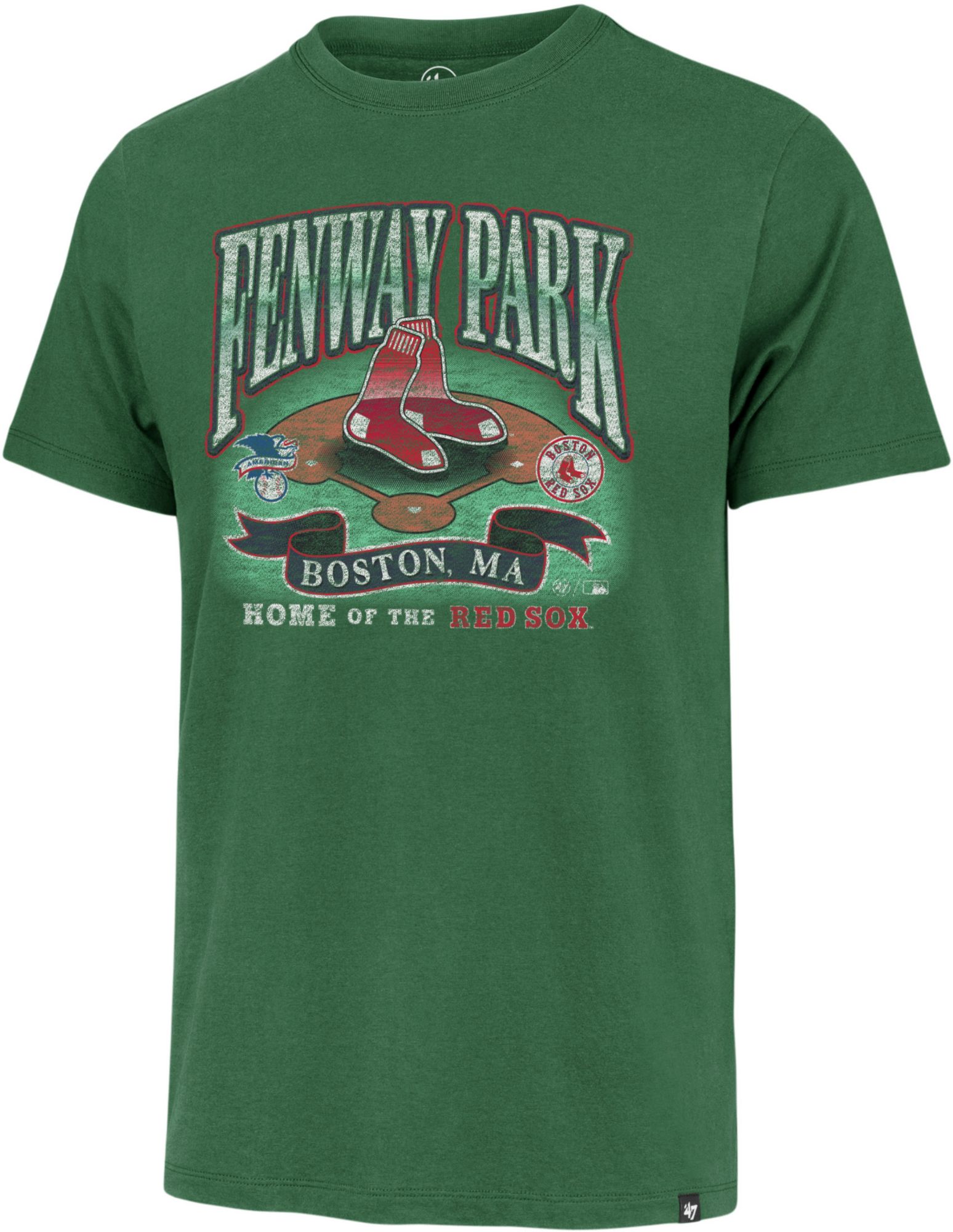 '47 Men's Boston Red Sox Green Franklin Premier T-Shirt product image