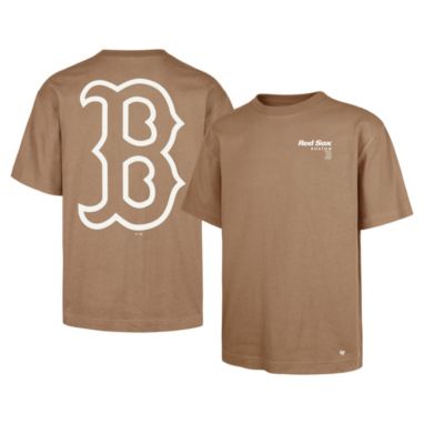 sorry, '47 Men's Boston Red Sox Tan Lateral Foundation T-Shirt is currently out of stock