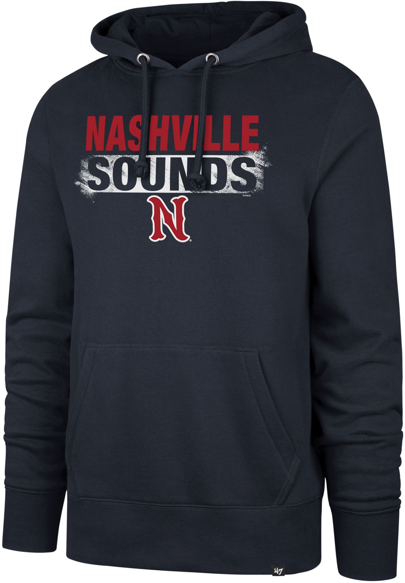 '47 Men's Nashville Sounds Navy Headline Pullover Hoodie product image