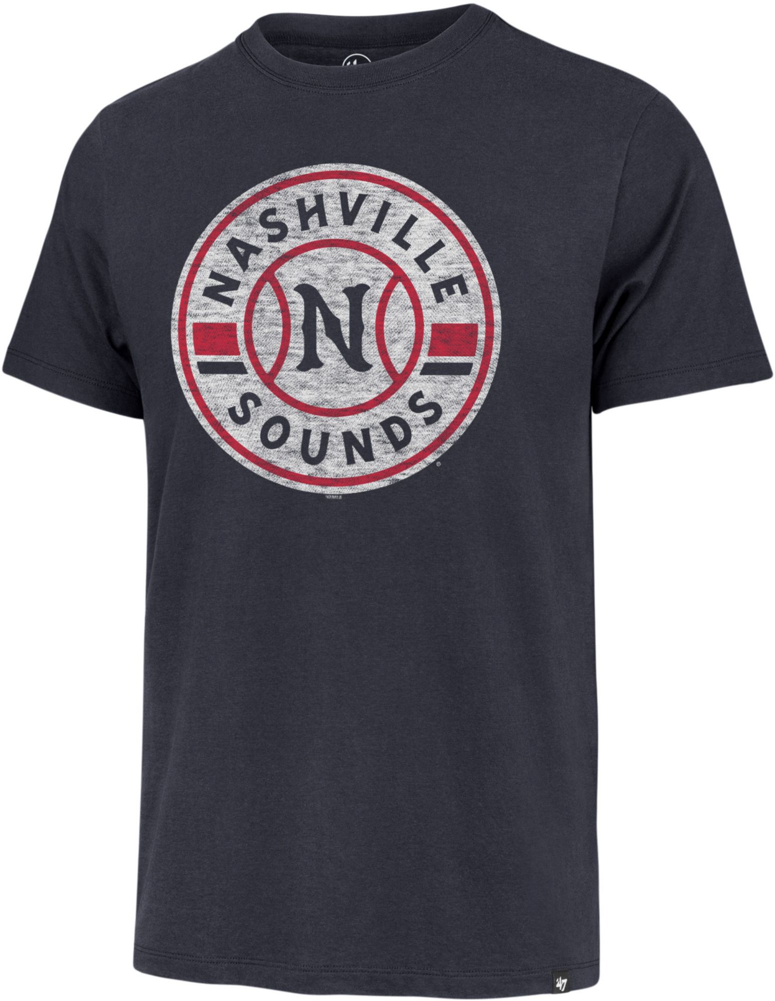 '47 Men's Nashville Sounds Navy Premium Franklin T-Shirt product image