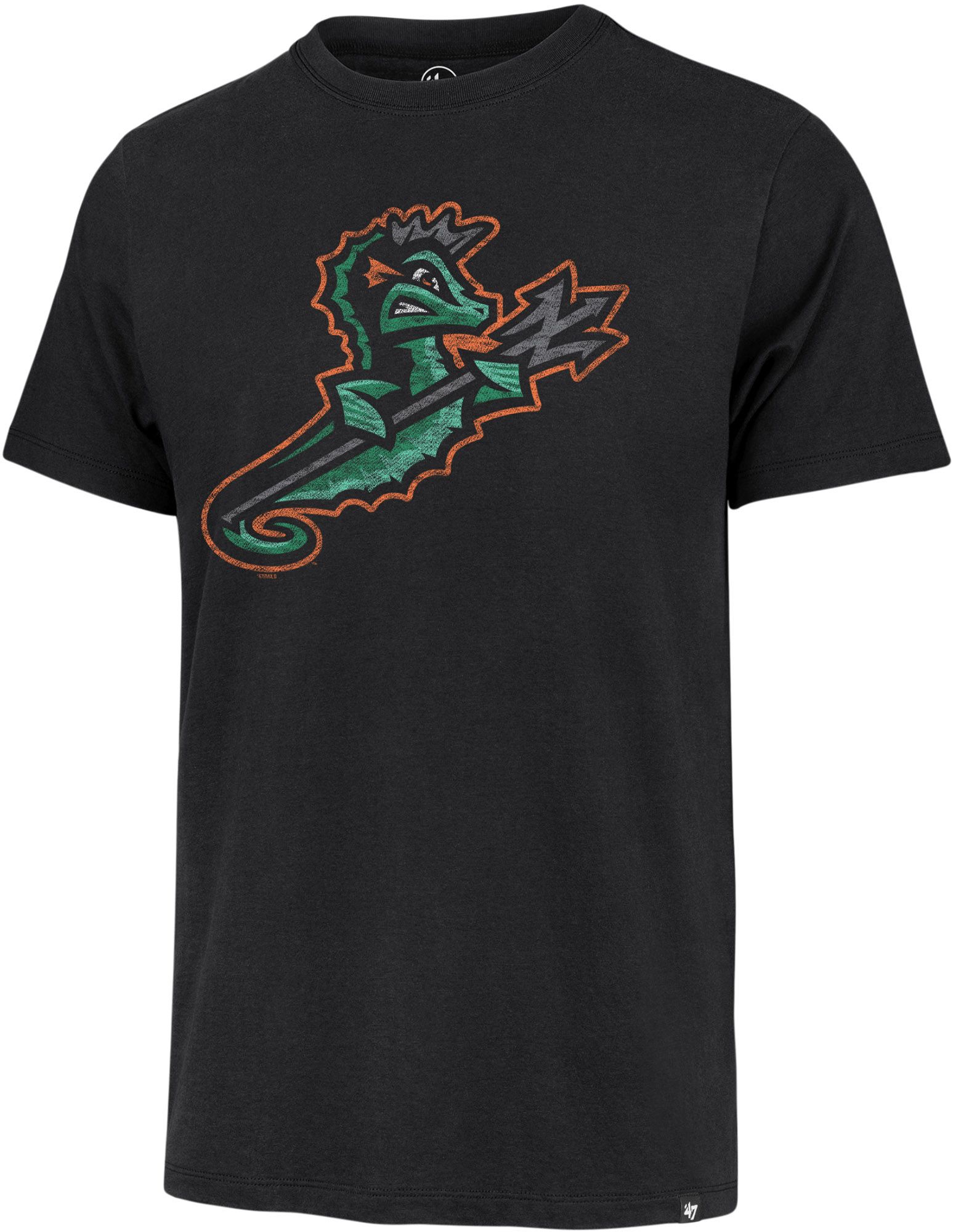 '47 Men's Norfolk Tides Black Premier Franklin T-Shirt product image