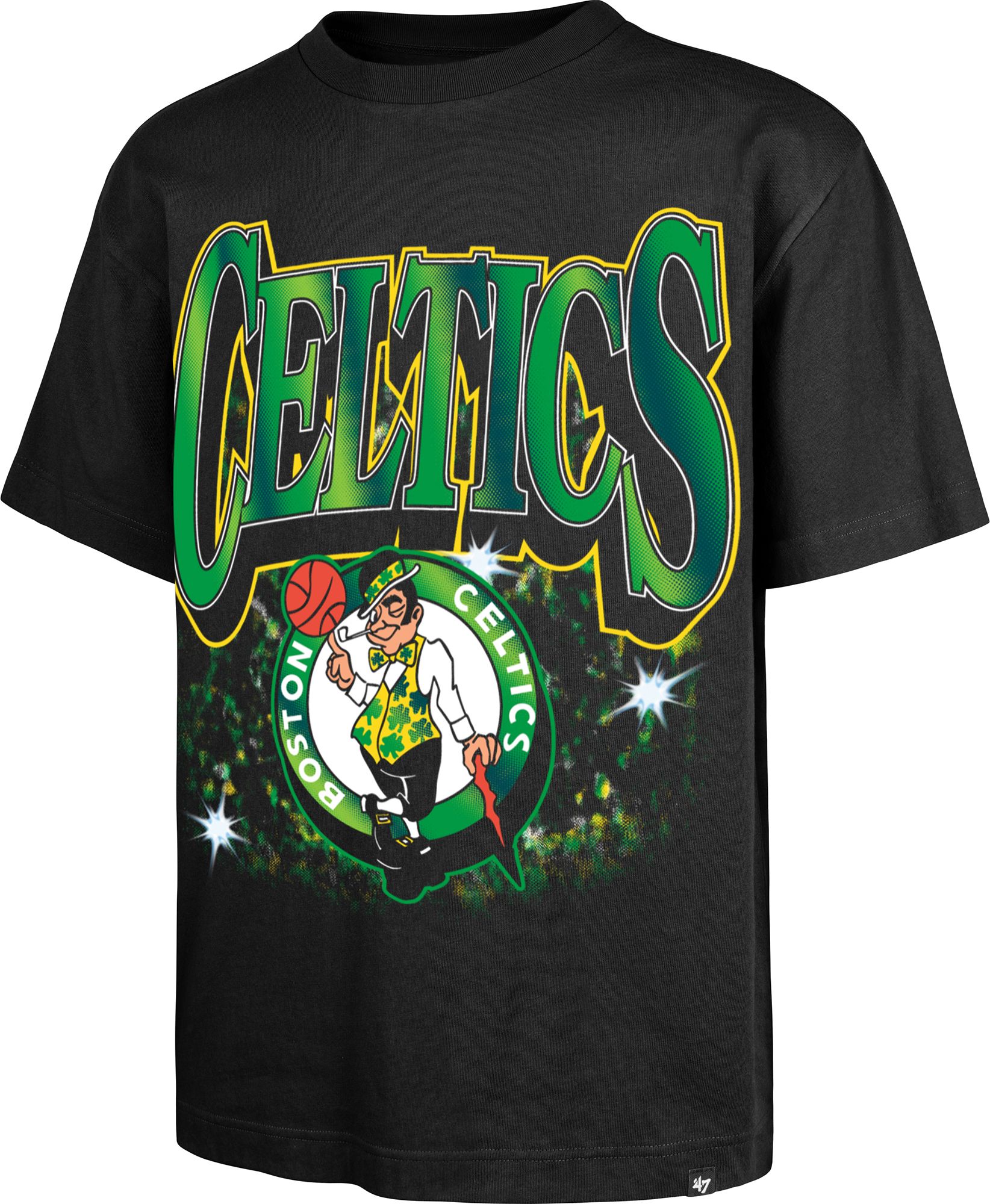 '47 Men's Boston Celtics Black Everytime Foundation T-Shirt product image