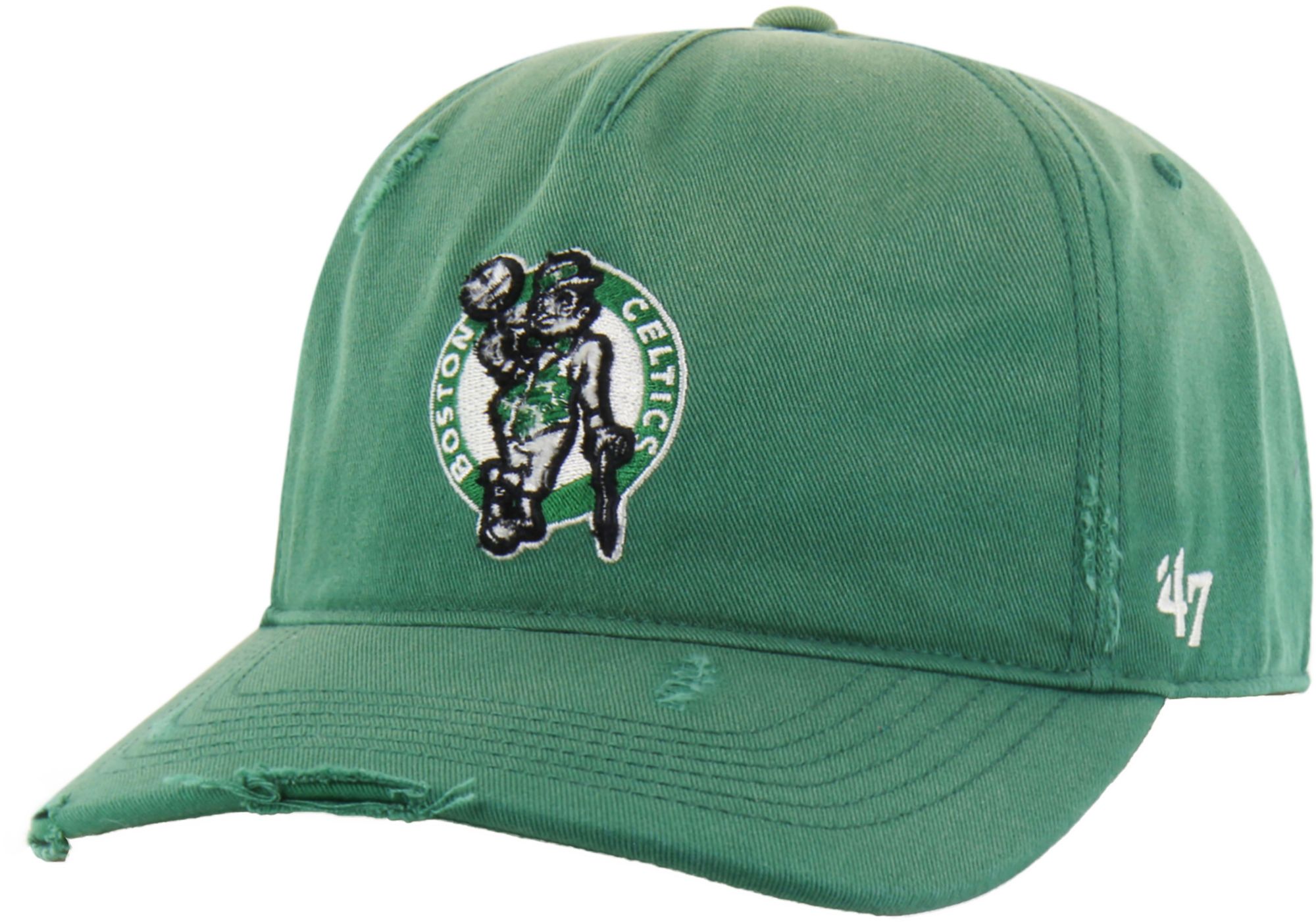 '47 Men's Boston Celtics Green Statement Worn Adjustable Hitch Hat product image