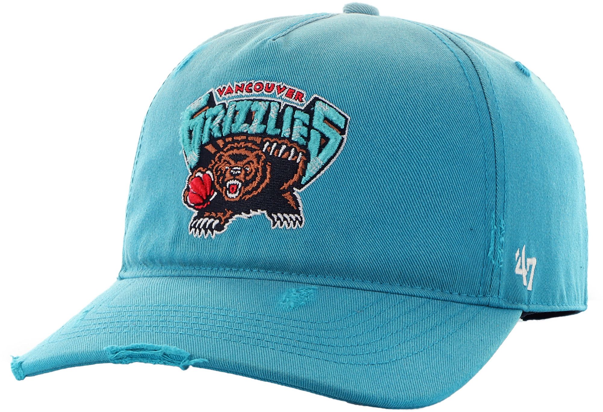 '47 Men's Memphis Grizzlies Blue Statement Worn Adjustable Hitch Hat product image