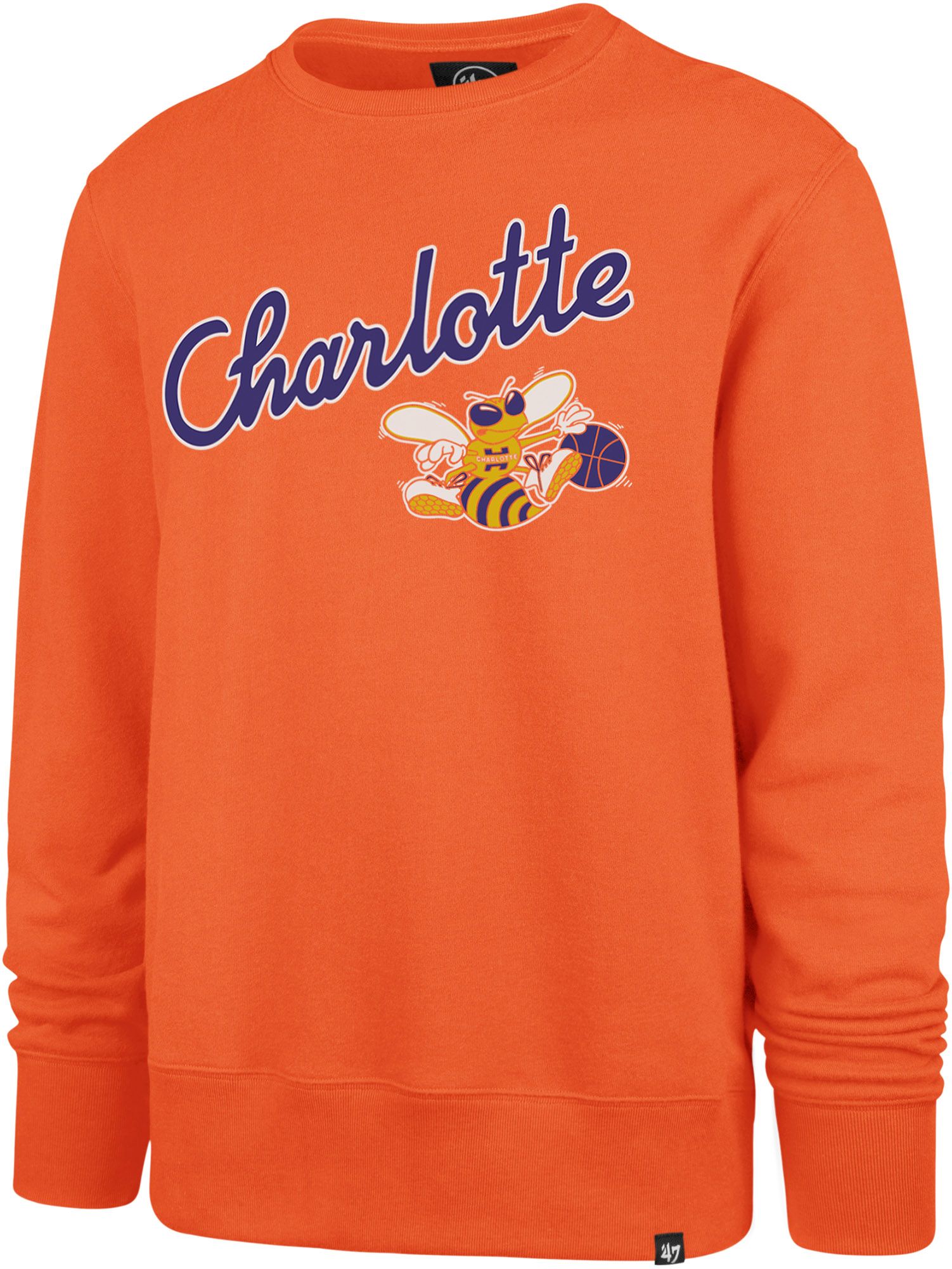 '47 Adult 2025-26 City Edition Charlotte Hornets Pregame Crewneck Sweatshirt product image