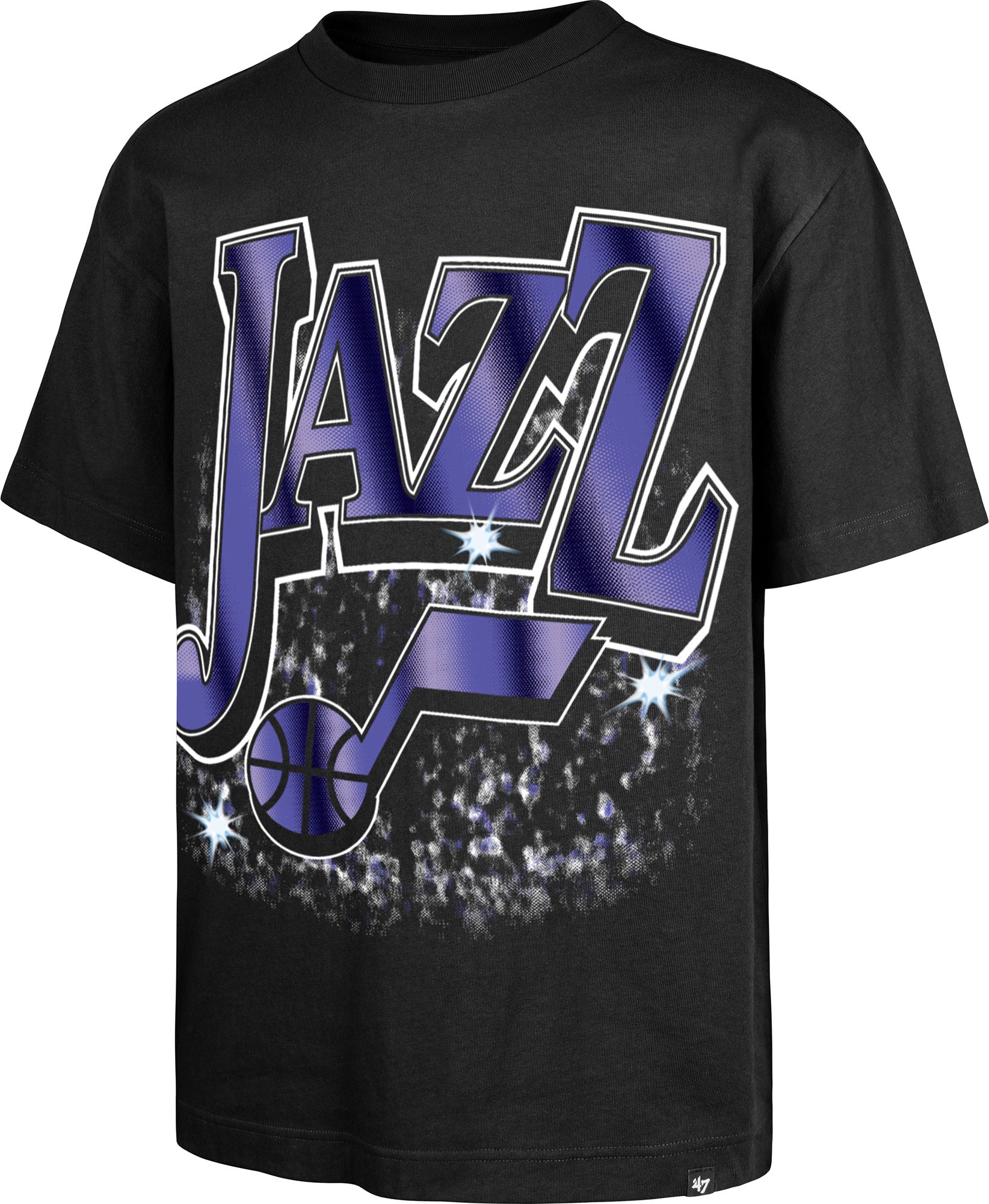 '47 Men's Utah Jazz Black Everytime Foundation T-Shirt product image