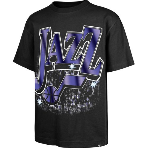 Mitchell & Ness Men's Utah Jazz Purple All In Long Sleeve T-Shirt