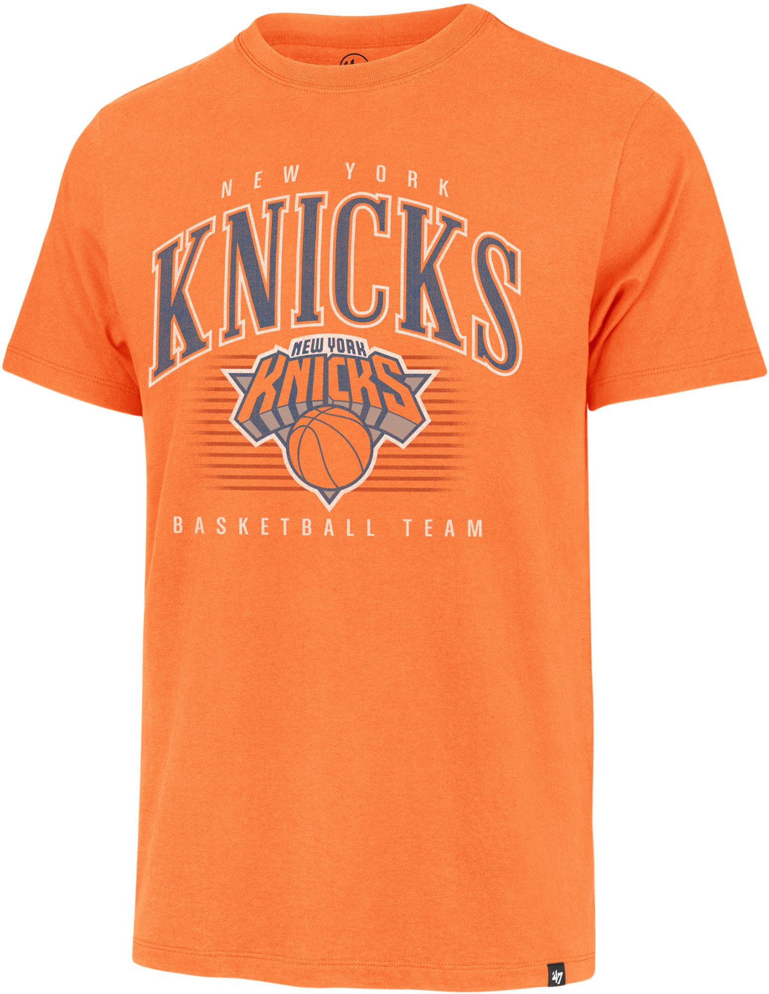 '47 Men's New York Knicks Orange Franklin Double Header T-Shirt product image