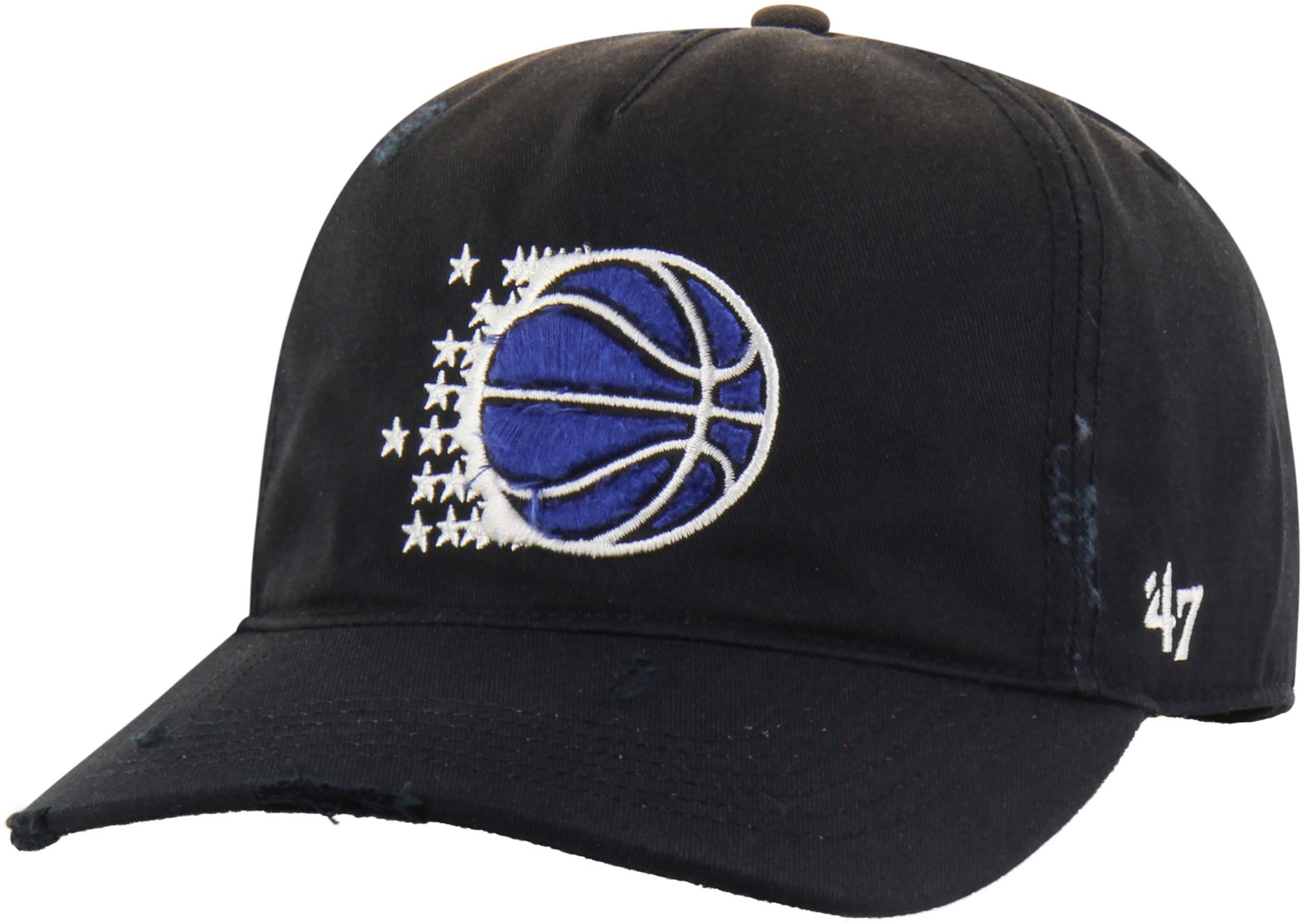 '47 Men's Orlando Magic Black Statement Worn Adjustable Hitch Hat product image