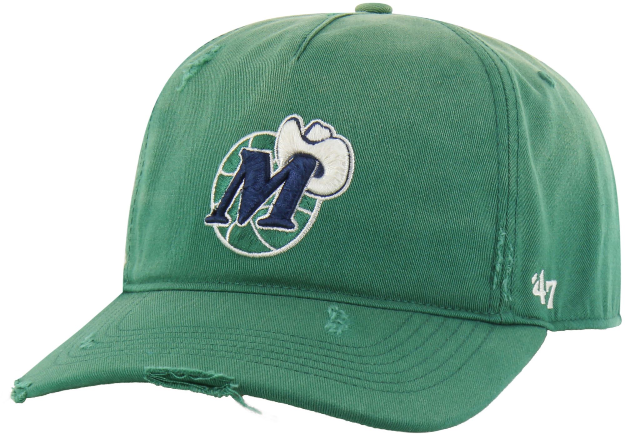 '47 Men's Dallas Mavericks Green Statement Worn Adjustable Hitch Hat product image