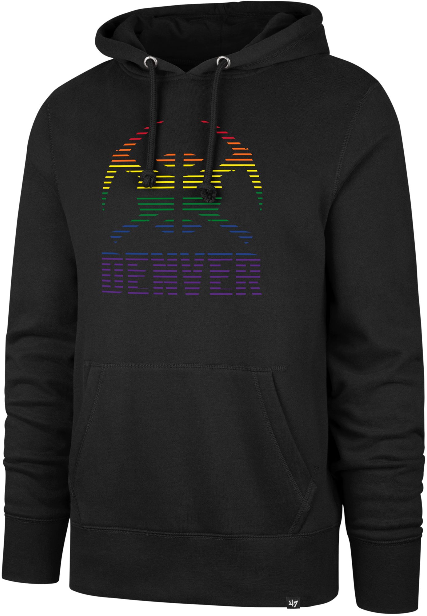'47 Men's Denver Nuggets Black 2025 City Edition Regional Headline Hoodie product image
