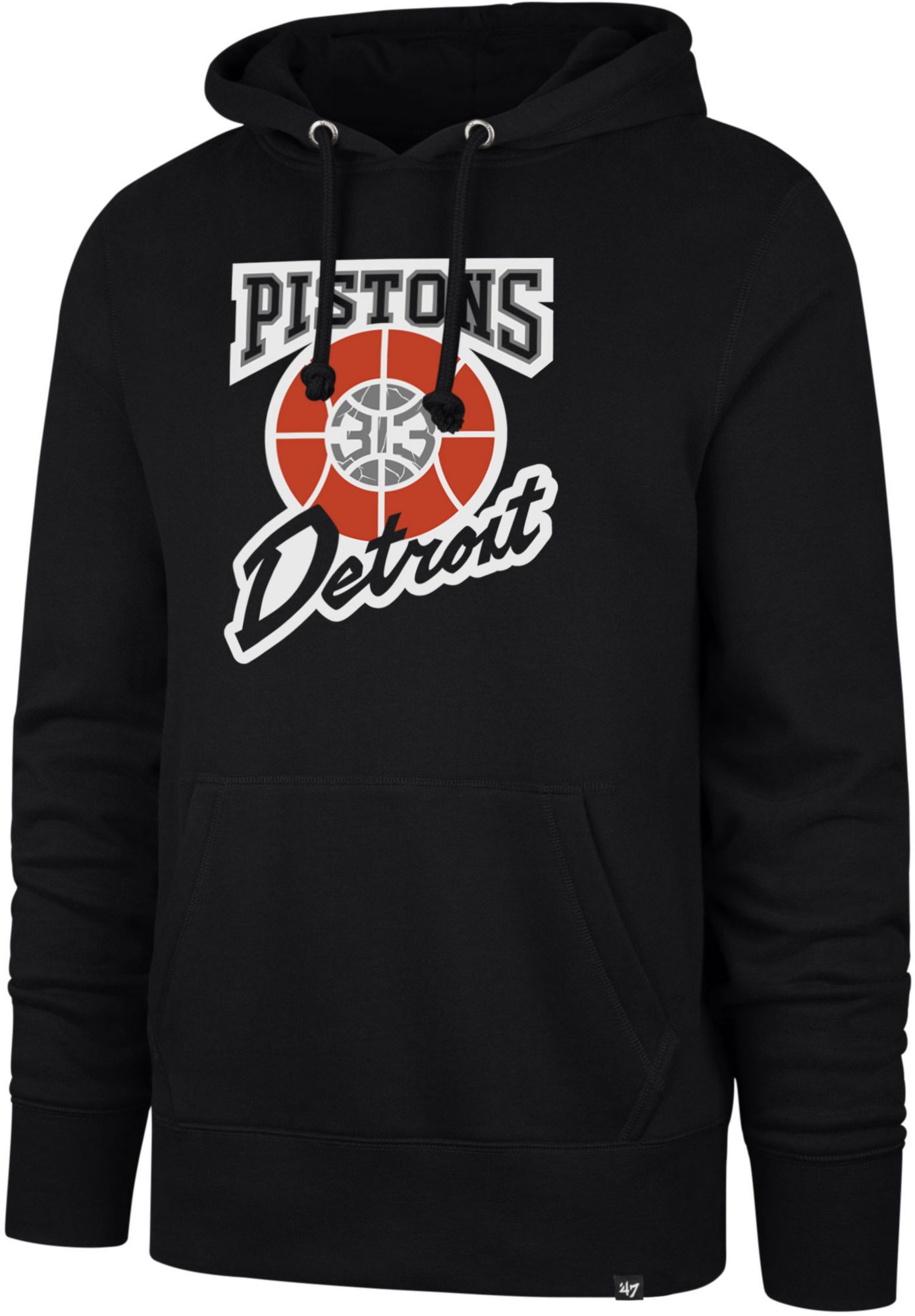 '47 Men's 2024-25 City Edition Detroit Pistons Headline Black Hoodie product image