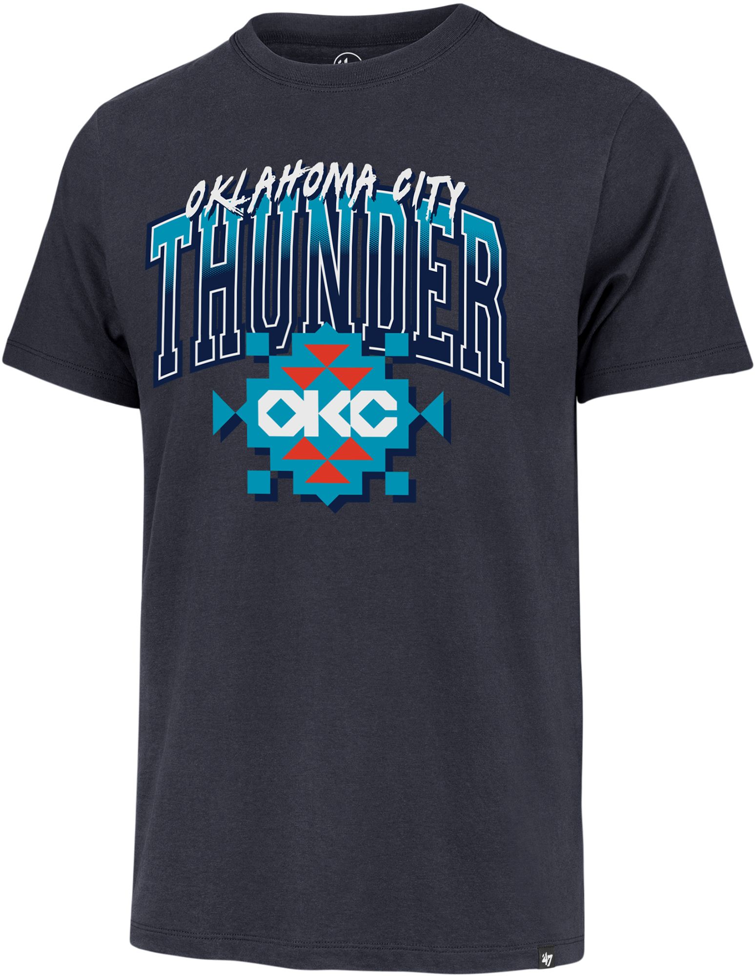 '47 Men's Oklahoma City Thunder Blue 2025 Swish Fade T-Shirt product image