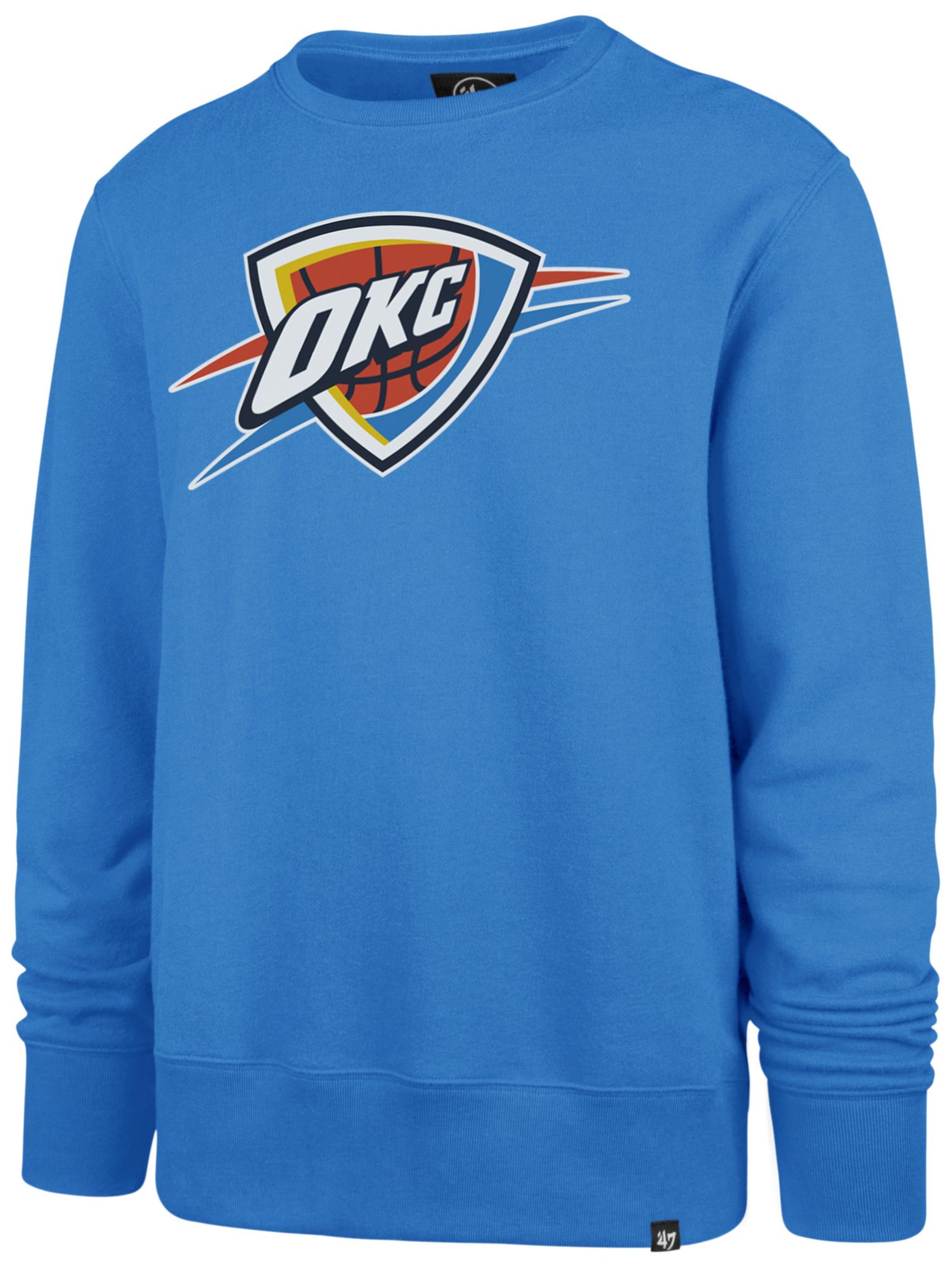 '47 Men's Oklahoma City Thunder Blue Imprint Headline Crewneck Sweatshirt product image