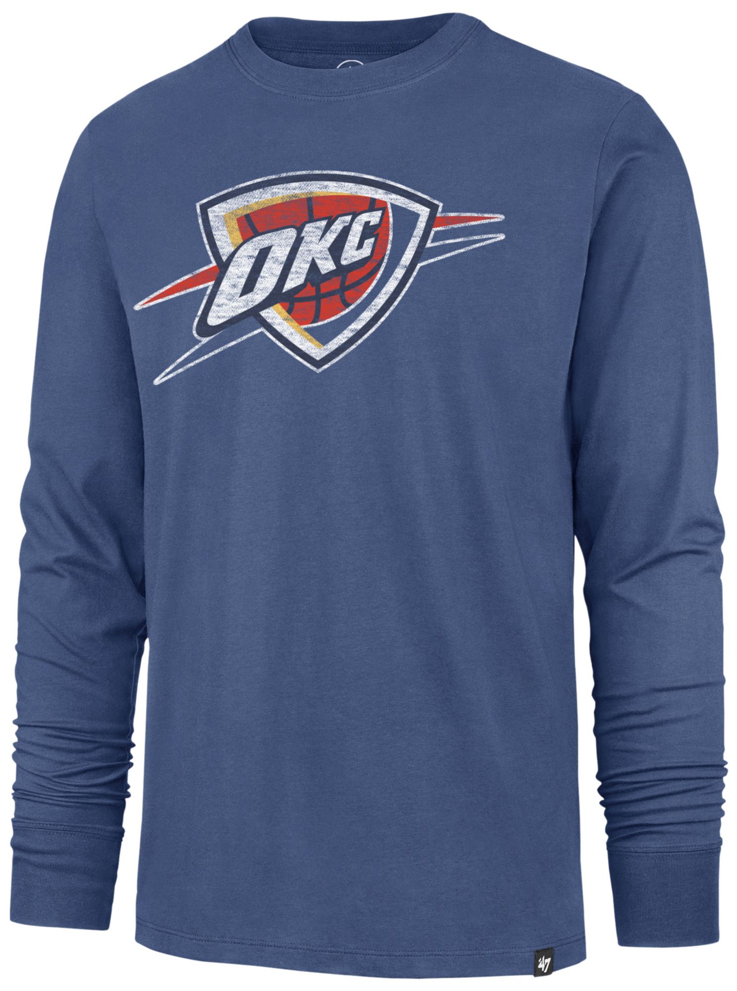 '47 Men's Oklahoma City Thunder Blue Premier Long Sleeve Shirt product image