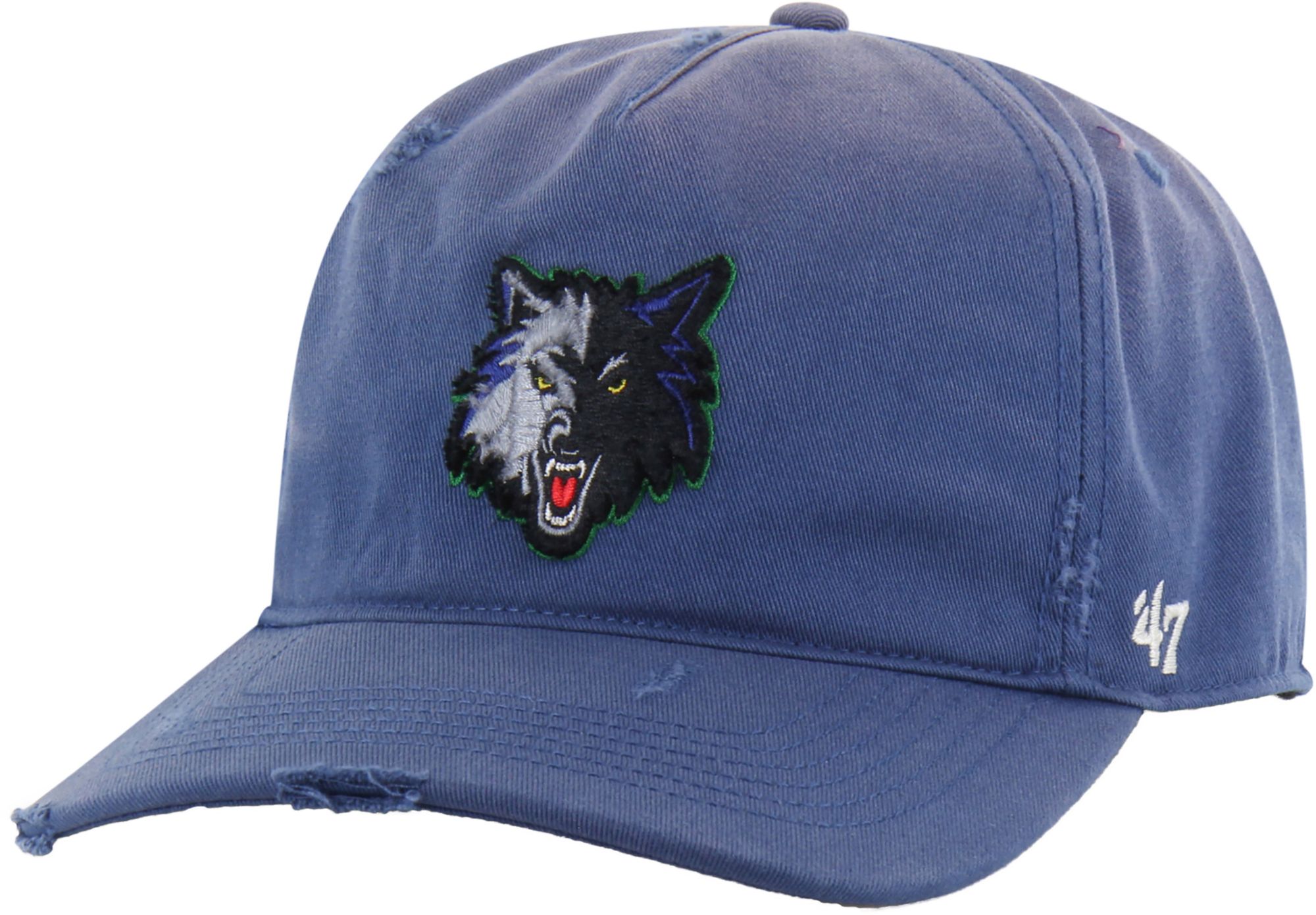 '47 Men's Minnesota Timberwolves Blue Statement Worn Adjustable Hitch Hat product image
