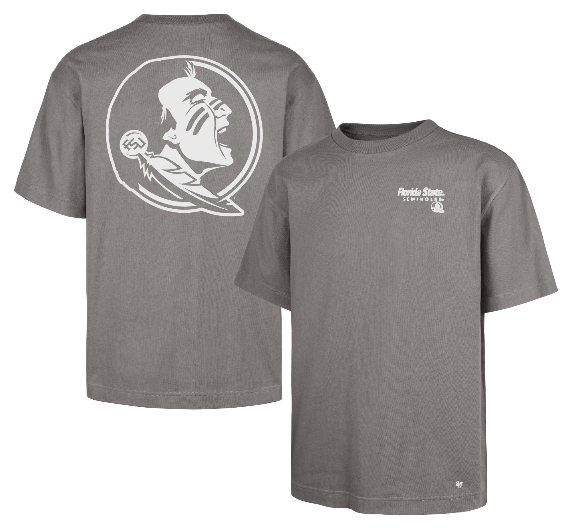 '47 Men's Florida Gators Wolf Grey Lateral Foundation Short Sleeve T-Shirt product image