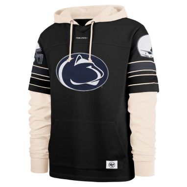 sorry, '47 Men's Penn State Nittany Lions Black Split Zone Cornerback Lacer Pullover Hoodie is currently out of stock