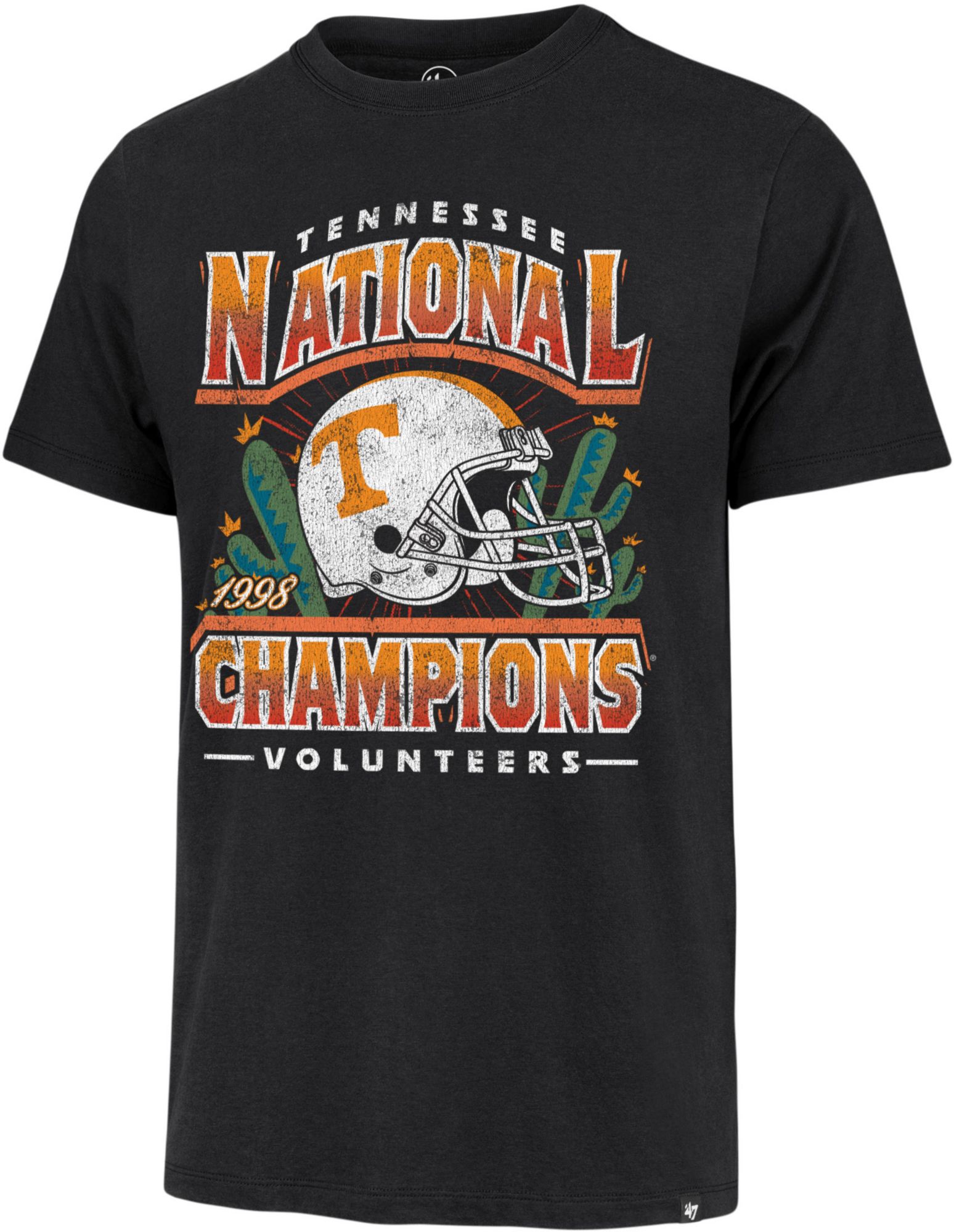 '47 Men's Tennessee Volunteers Black Franklin National Champions T-Shirt product image