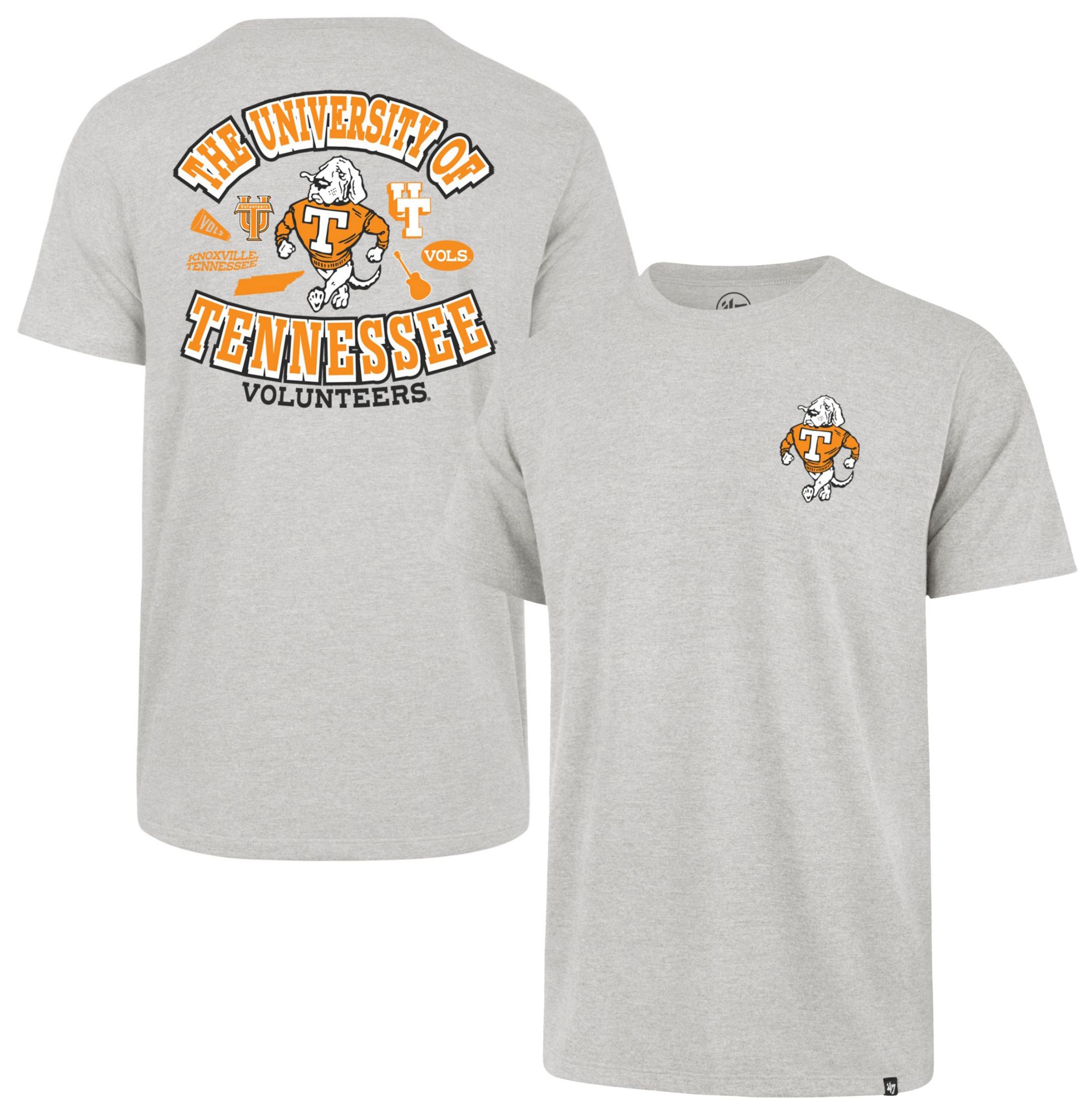 '47 Men's Tennessee Volunteers Grey Regional Backer Short Sleeve T-Shirt product image