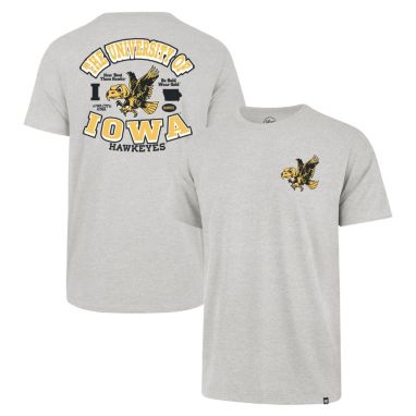 sorry, '47 Men's Iowa Hawkeyes Grey Regional Backer Short Sleeve T-Shirt is currently out of stock