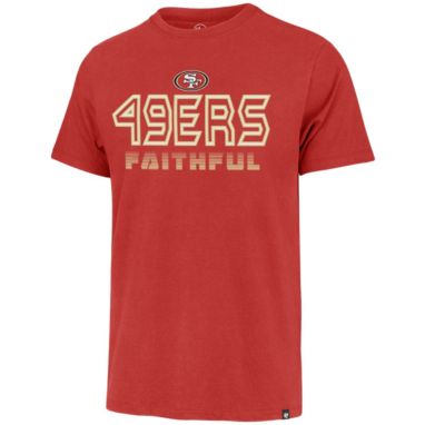sorry, '47 Men's San Francisco 49ers Red Byline Franklin T-Shirt is currently out of stock