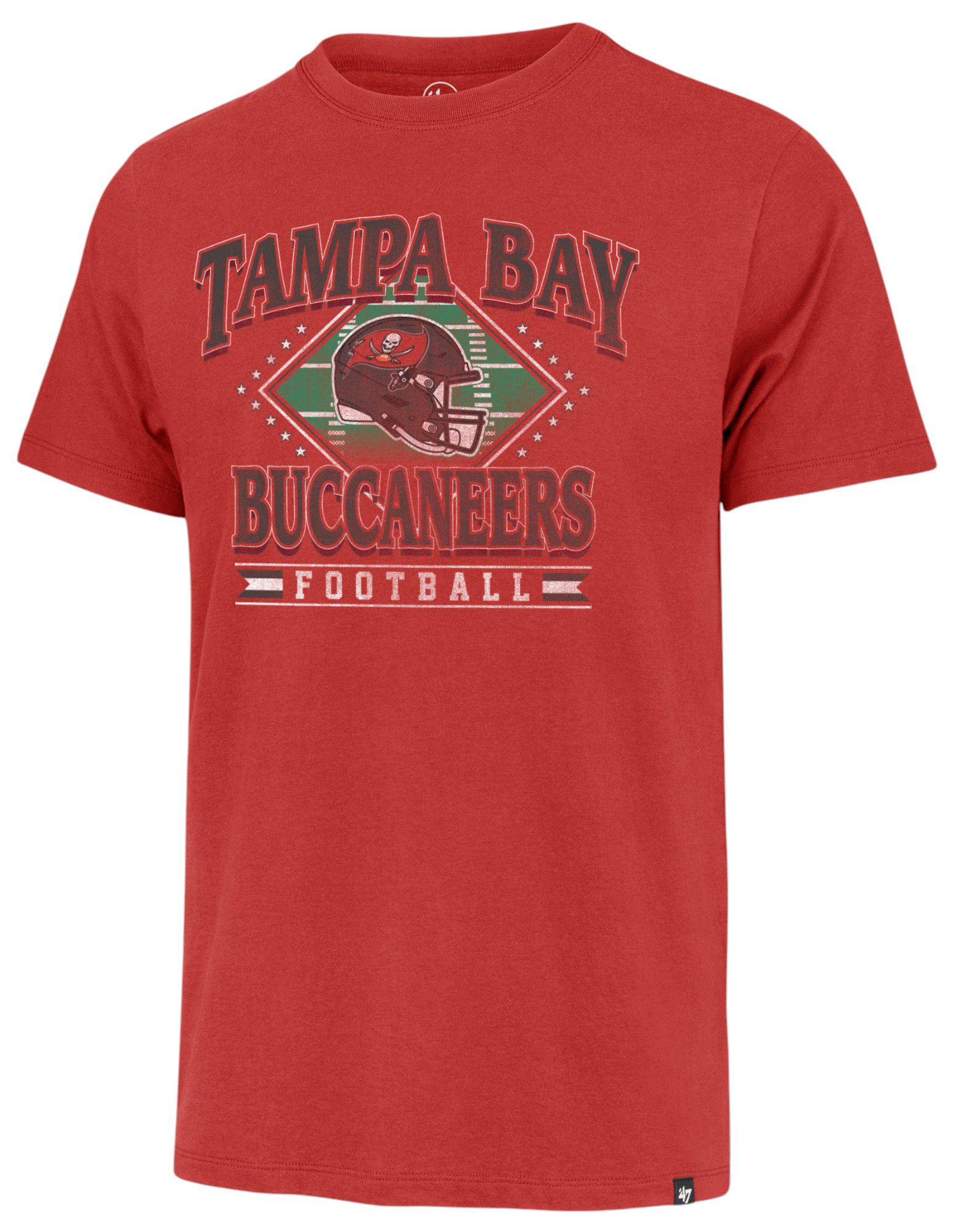 '47 Adult Tampa Bay Buccaneers Red Field Pass T-Shirt product image