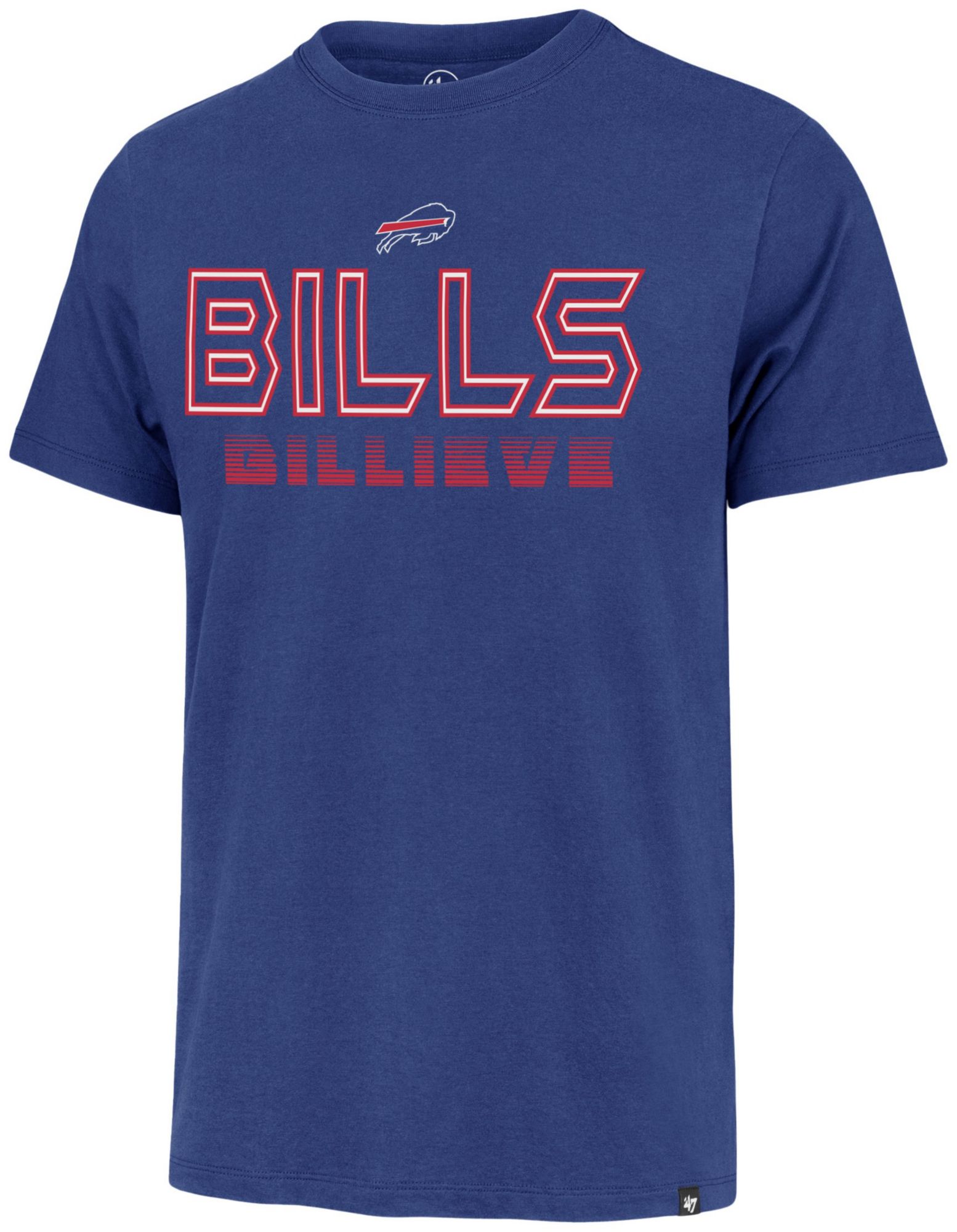 '47 Men's Buffalo Bills Blue Byline Franklin T-Shirt product image