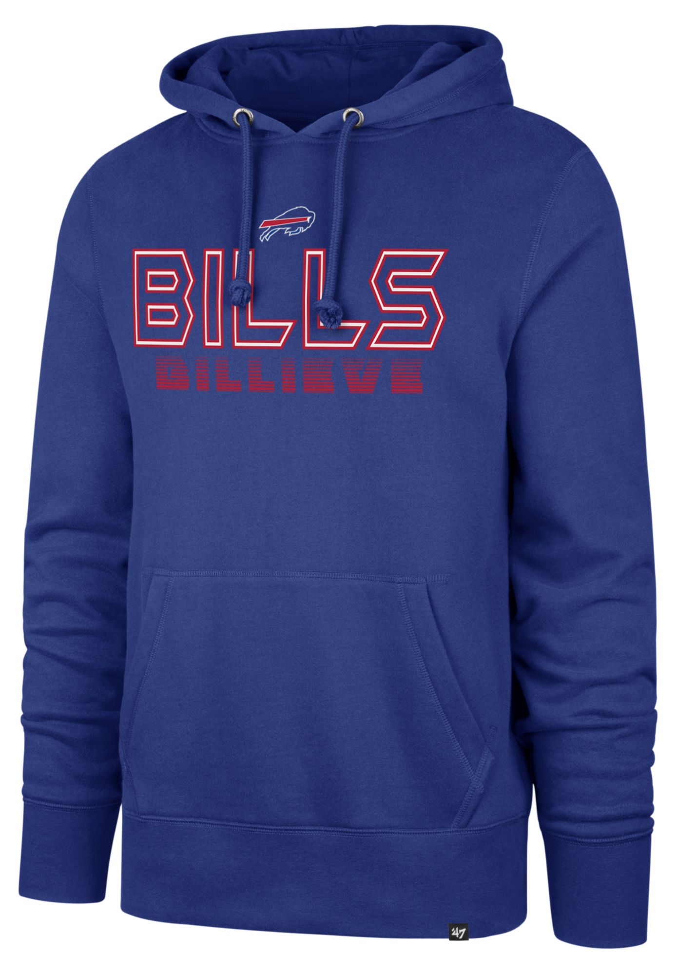 '47 Men's Buffalo Bills Royal Byline Headline Pullover Hoodie product image