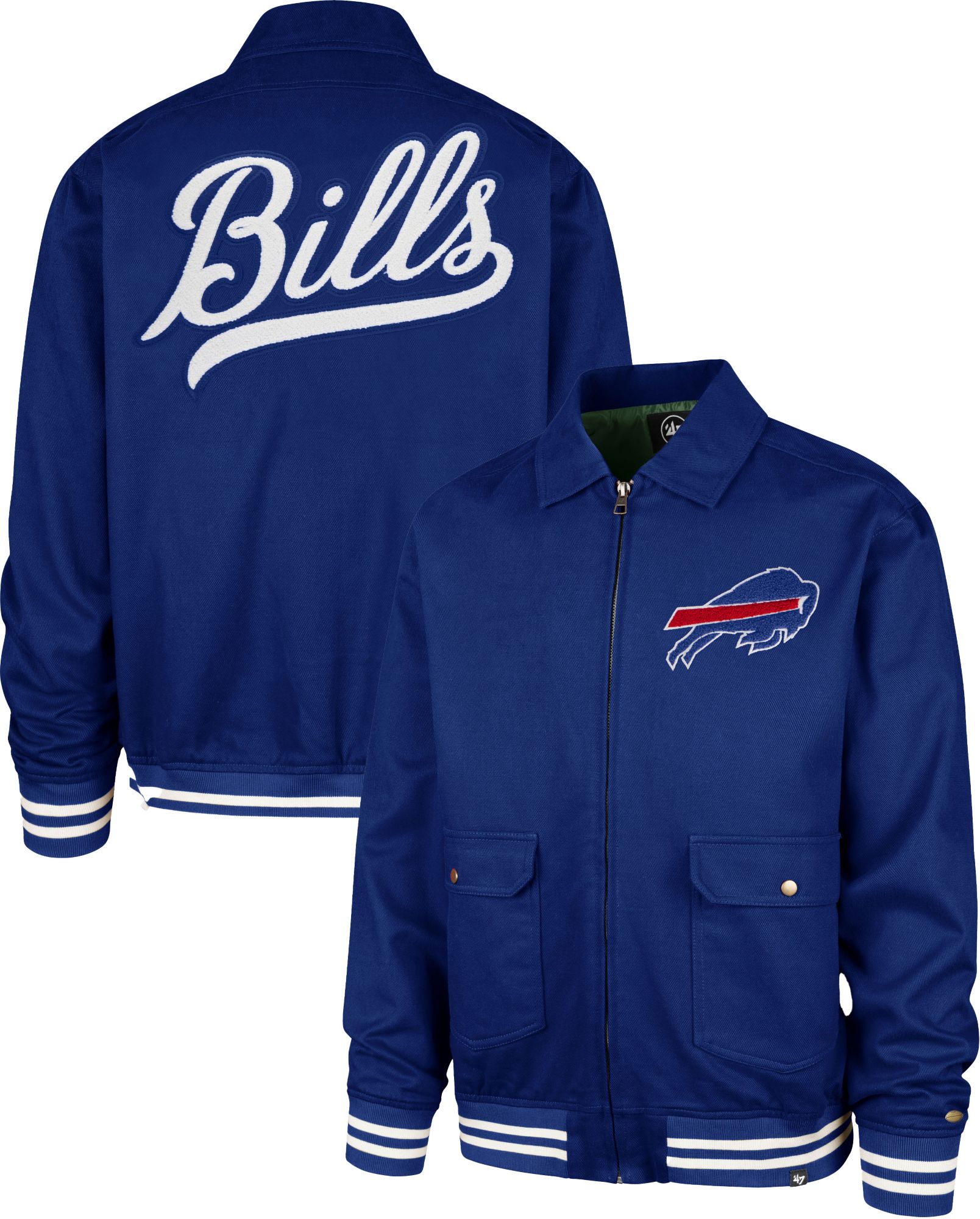 '47 Men's Buffalo Bills Royal Homestead Full-Zip Jacket product image